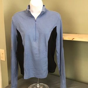 Express Half Zip Long Sleeve Top